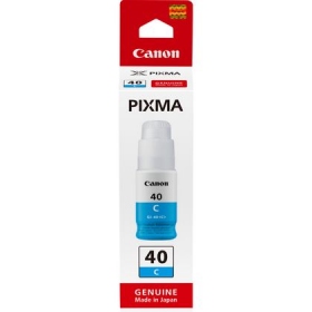 Canon GI-40C (3400C001) Bläckpåfyllningsflaska, Cyan