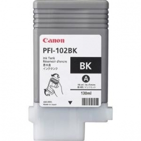 Canon PFI-102BK (0895B001) Bläckpatron, Svart (SPEC)
