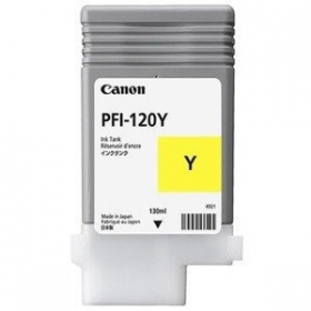 Canon PFI-120 (2888C001), gul bläckpatron för bläckstråleskrivare