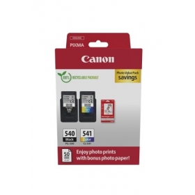 Canon PG-540/CL-541 (5225B013) fotovärdepaket bläckpatroner, BK/CMY