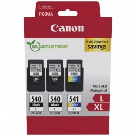Canon PG-540L/CL-541XL (5224B017) Bläckpatronpaket, BK/CMY