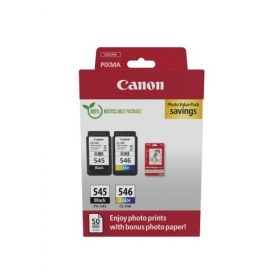 Canon PG-545/CL-546 (8287B008) Bläckpatronpaket, BK/CMY
