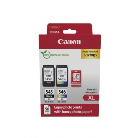 Canon PG-545XL/CL-546XL (8286B011) Photo value pack Bläckpatronpaket, BK/CMY