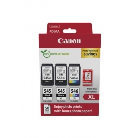 Canon PG-545XL/CL-546XL (8286B015) Photo value pack Bläckpatronset, BK/CMY