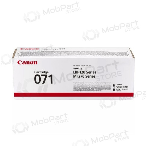 Canon 071 (5645C002) Laserkassett, Svart