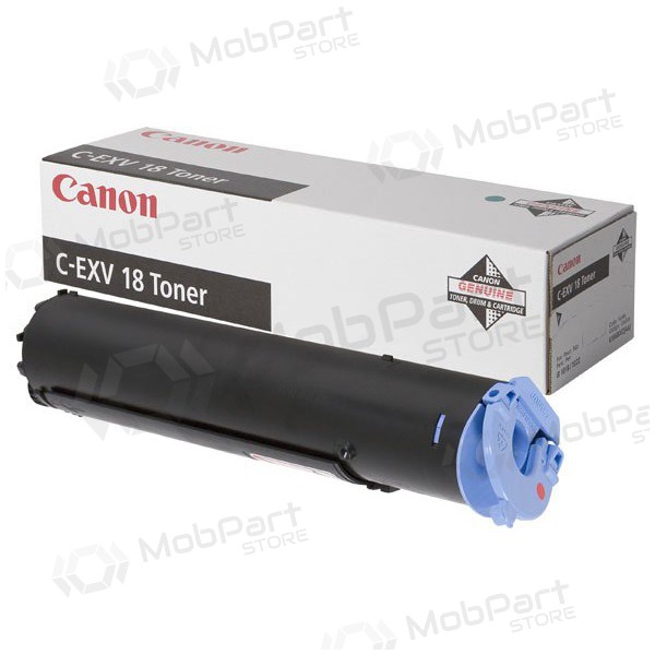 Canon C-EXV 18 (0386B002), svart kassett för laserskrivare, 8400 sidor