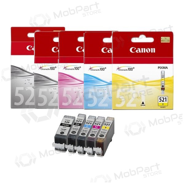 Canon CLI-521 (2935B001),  patron för bläckstråleskrivare
