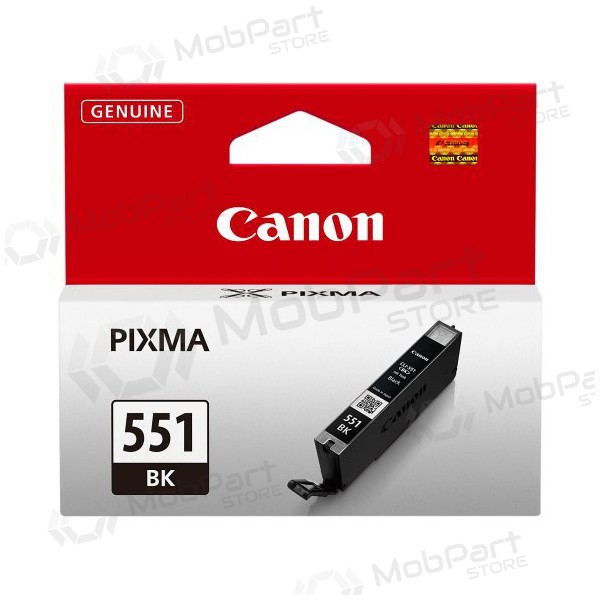 Canon CLI-551 (6508B001), svart patron för bläckstråleskrivare