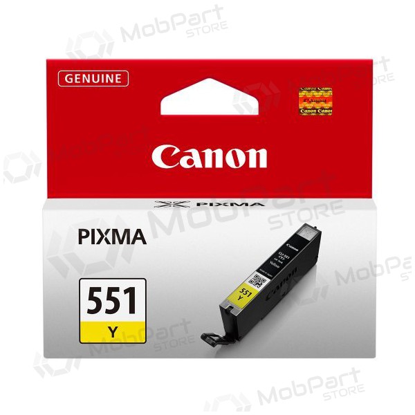 Canon CLI-551 (6511B001), gul patron för bläckstråleskrivare