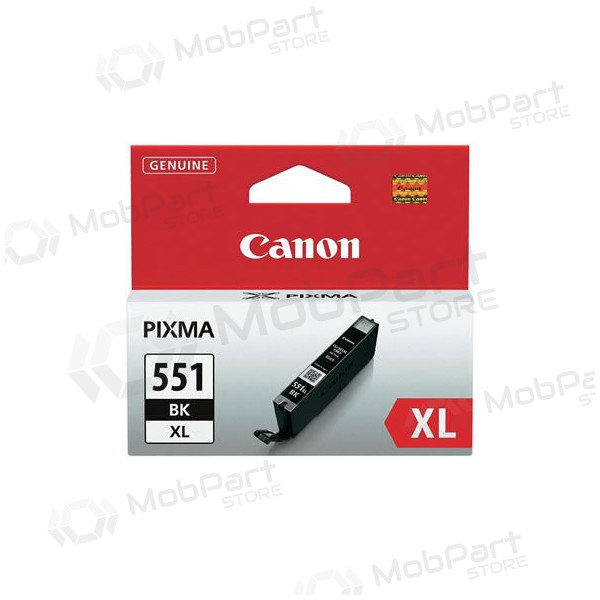 Canon CLI-551XL (6443B001), svart bläckpatron för bläckstråleskrivare