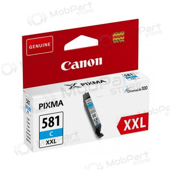Canon CLI-581 XXL - (1995C001), cyan patron för bläckstråleskrivare