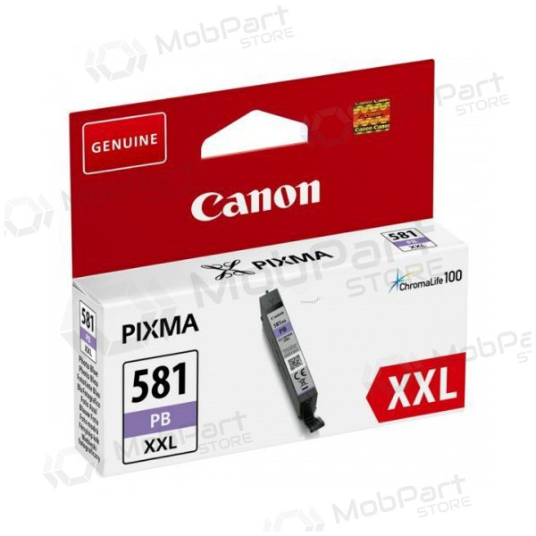 Canon CLI-581 XXL (1999C001), fotocyanpatron för bläckstråleskrivare