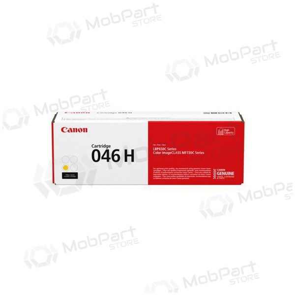 Canon CRG 046 HC (1251C002), gul kassett för laserskrivare, 5000 sidor