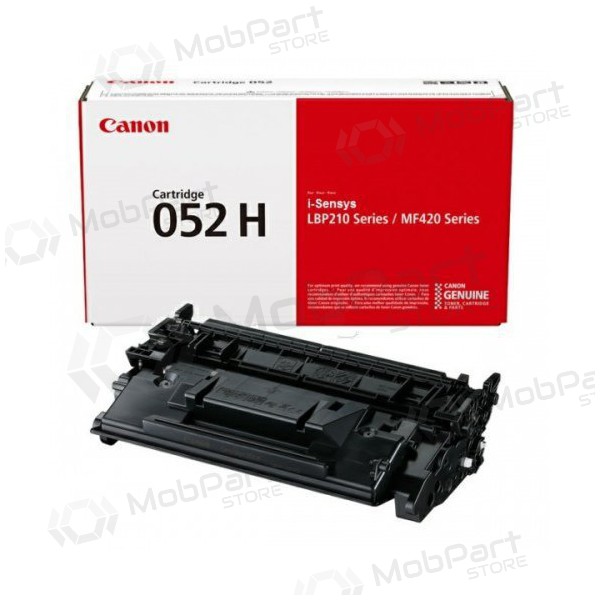 Canon CRG 052H (2200C002) svart kassett för laserskrivare, 9200 sidor
