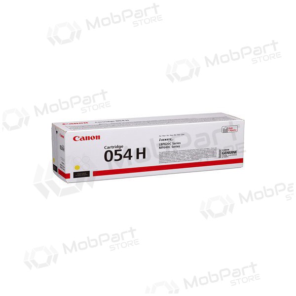 Canon CRG 054H (3025C002) gul patron för laserskrivare, 2300 sidor.