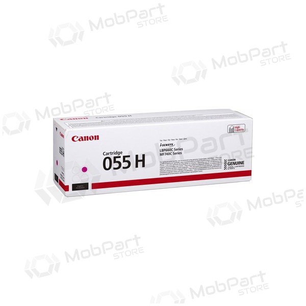 Canon CRG 055H (3018C002) magenta toner för laserskrivare, 5900 sidor