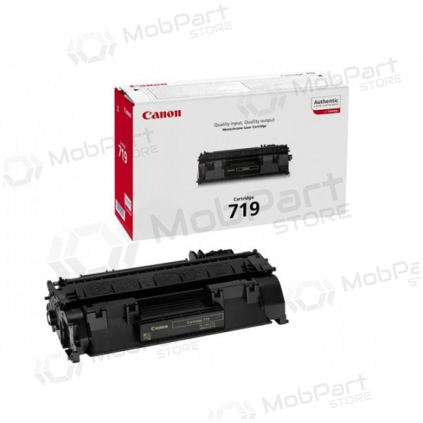 Canon CRG 719 (3479B002) svart patron för laserskrivare, 2100 sidor. Canon CRG 719 (3479B002) svart patron för laserskrivare, 2100 sidor.