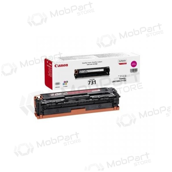 Canon CRG 731 (6270B002)  patron för laserskrivare, 1500 sidor.