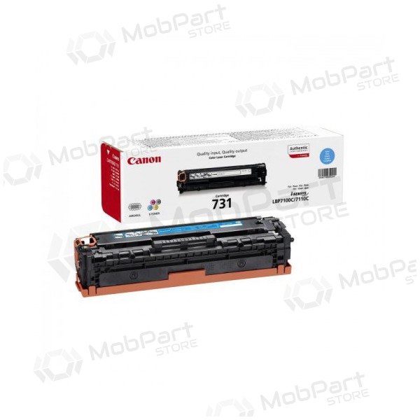 Canon CRG 731 (6271B002) himmelsblå patron för laserskrivare, 1500 sidor.