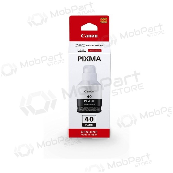 Canon GI-40PGBK (3385C001) Bläckpåfyllningsflaska, Svart
