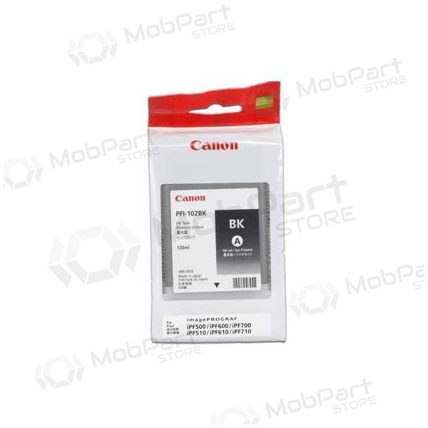 Canon PFI-102 (0895B001), svart patron för bläckstråleskrivare