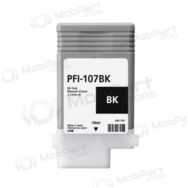 Canon PFI-107BK (6705B001) bläckpatron, svart (SPEC)