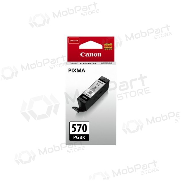 Canon PGI-570BK (0372C001), svart patron för bläckstråleskrivare, 300 sidor.