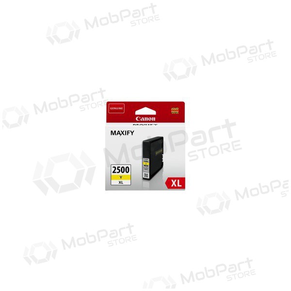 Canon PGI2500 XL (9267B001), gul bläckpatron för bläckstråleskrivare