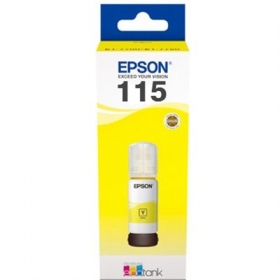 Epson 115 EcoTank (C13T07D44A) Bläckpåfyllningsflaska, Gul