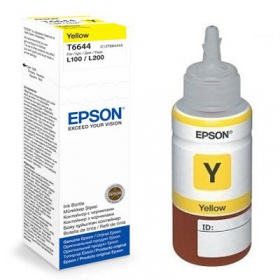 Epson - C13T66444A, gul bläckpatron för bläckstråleskrivare