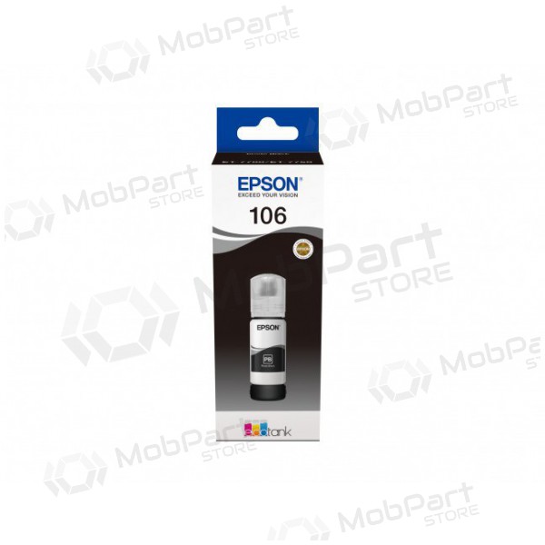 Epson 106 - (C13T00R140), fotosvart bläckpatron för bläckstråleskrivare, 70 ml