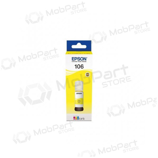 Epson 106 (C13T00R440), gul bläckpatron för bläckstråleskrivare, 70 ml