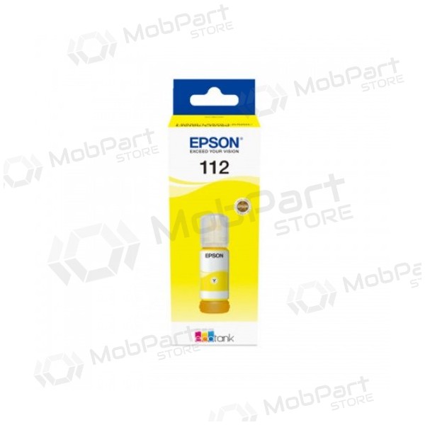Epson 112 EcoTank (C13T06C44A) Bläckpåfyllningsflaska, Gul