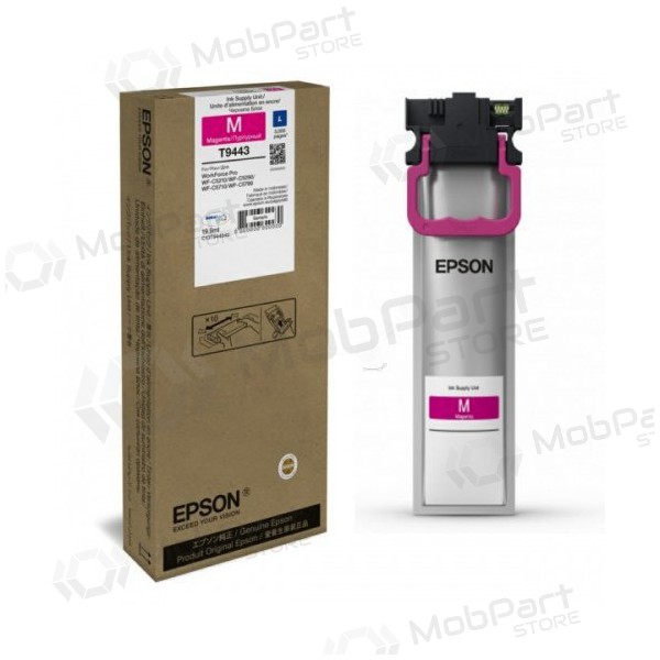 Epson (C13T944340), magenta bläckpatron för bläckstråleskrivare, 3000 sidor.
