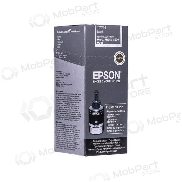 Epson Pigment Bottle (C13T77414A), svart bläckpatron för bläckstråleskrivare