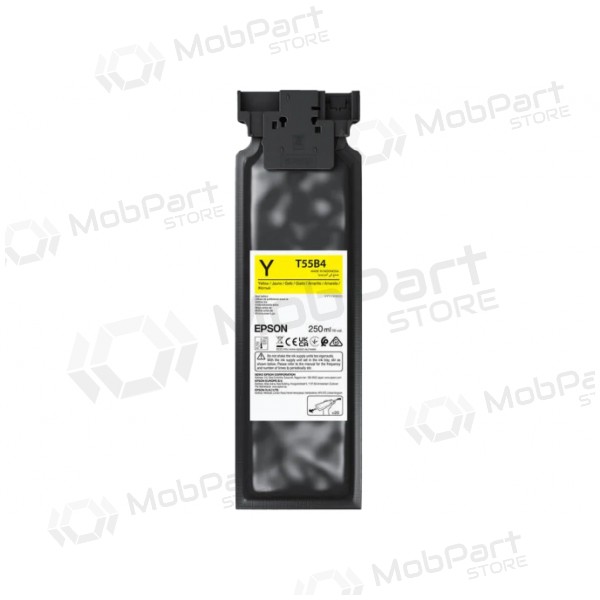Epson UltraChrome DG2 T55B4 (C13T55B400) 250 ml bläckpatron, gul