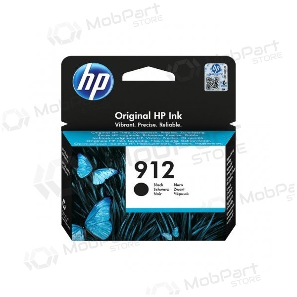 Hewlett-Packard 912 (3YL80AE), svart bläckpatron för bläckstråleskrivare 1000 sidor