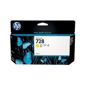 HP 728 (F9J65A) bläckpatron, gul