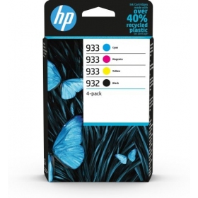 HP 932/933 4-pack (6ZC71AE) Bläckpatronpaket, BK/C/M/Y