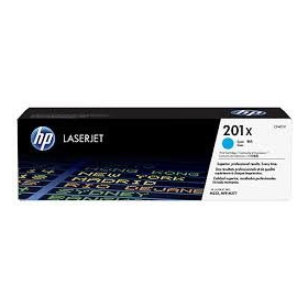 HP No.201X HC (CF401X), cyan tonerkassett för laserskrivare, 2300 sidor.