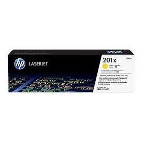 HP No.201X HC (CF402X), gul tonerkassett för laserskrivare, 2300 sidor.