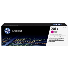 HP No.201X HC (CF403X), magentafärgad tonerkassett för laserskrivare, 2300 sidor.