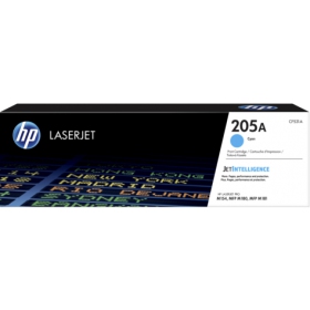 HP No.205A - CF531A, blå tonerkassett för laserskrivare, 900 sidor.