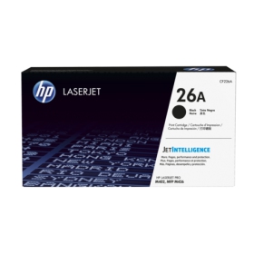 HP nr 26A (CF226A), svart kassett för laserskrivare, 3100 sidor