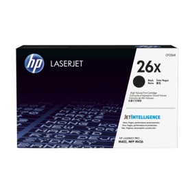 HP No.26X (CF226X), svart kassett för laserskrivare, 9000 sidor.