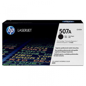 HP No.507A (CE400A), svart tonerkassett för laserskrivare, 5500 sidor.