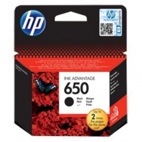 HP Nr. 650 (CZ101AE), svart bläckpatron för bläckstråleskrivare