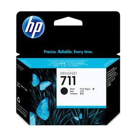 - HP No.711 HC (CZ133A) svart bläckpatron för bläckstråleskrivare