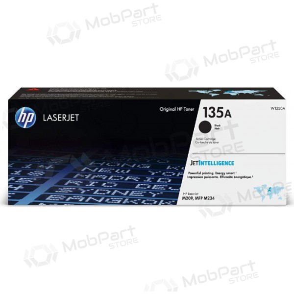 HP 135A (W1350A), svart kassett för laserskrivare, 1100 sidor