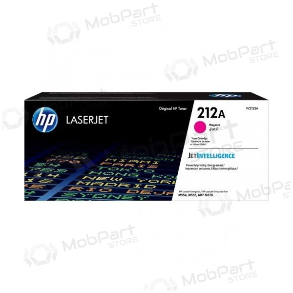 HP 212A (W2123A) Laserkassett, Magenta